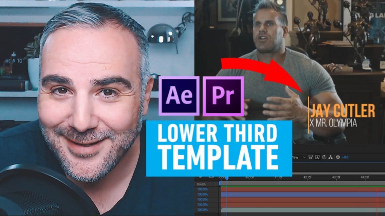 Lower Third Template Premiere Pro