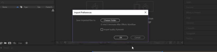 import adobe after effects into adobe premiere with layers