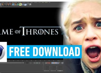 Game Of Thrones - 3D Movie Font