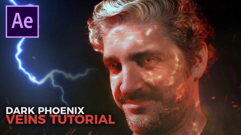 Dark Phoenix Face Veins Effect in After Effects