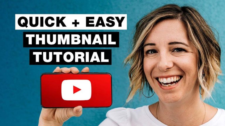 How To Make Youtube Thumbnails On Your Phone