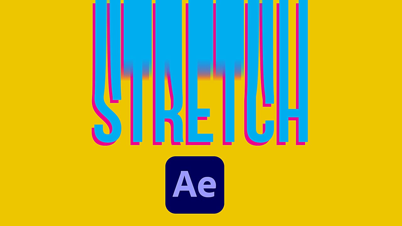 Text stretch. Stretch text.